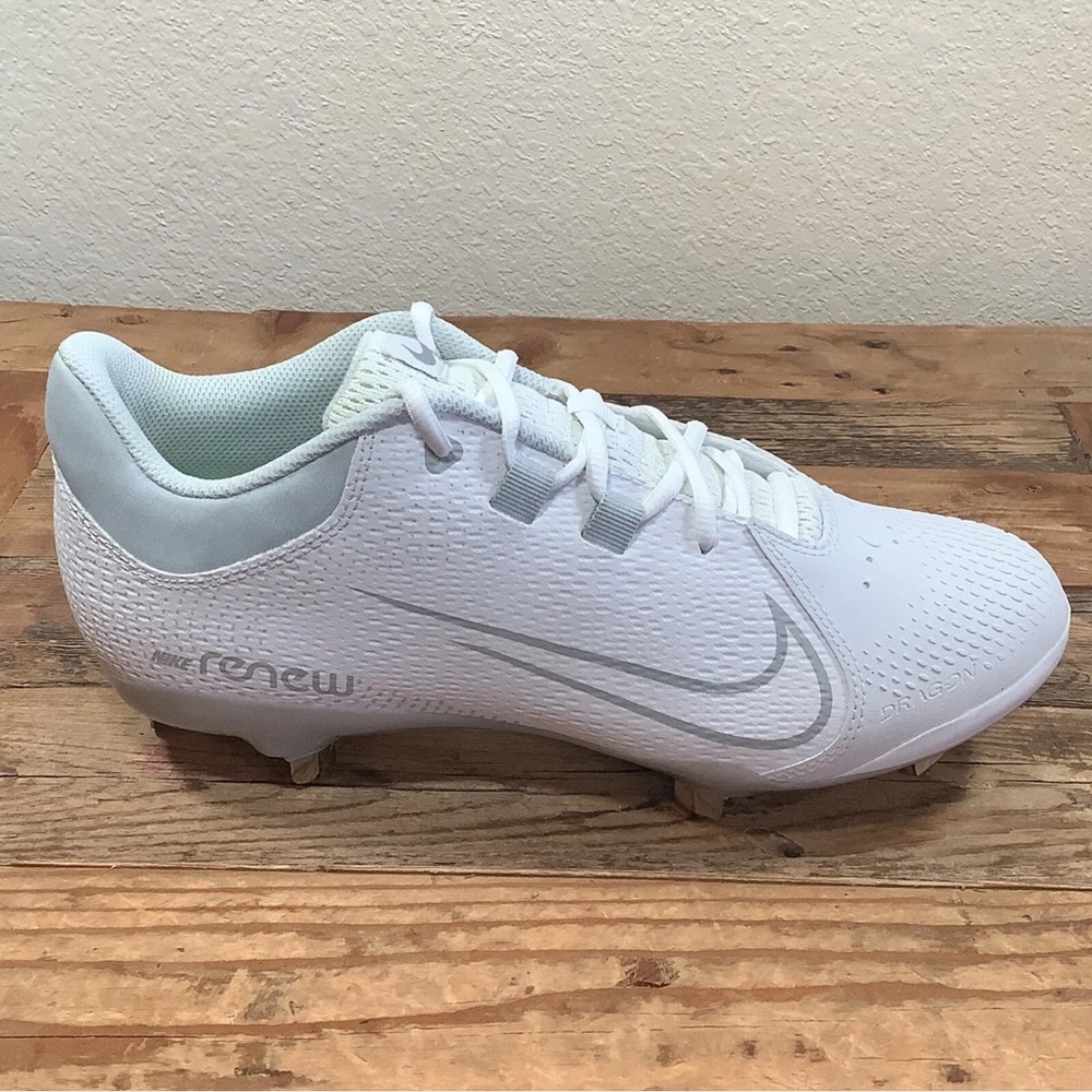 Nike Hyper Diamond 4 PRO CZ5920 100 White Wolf Grey Platinum Womens Size 10.5